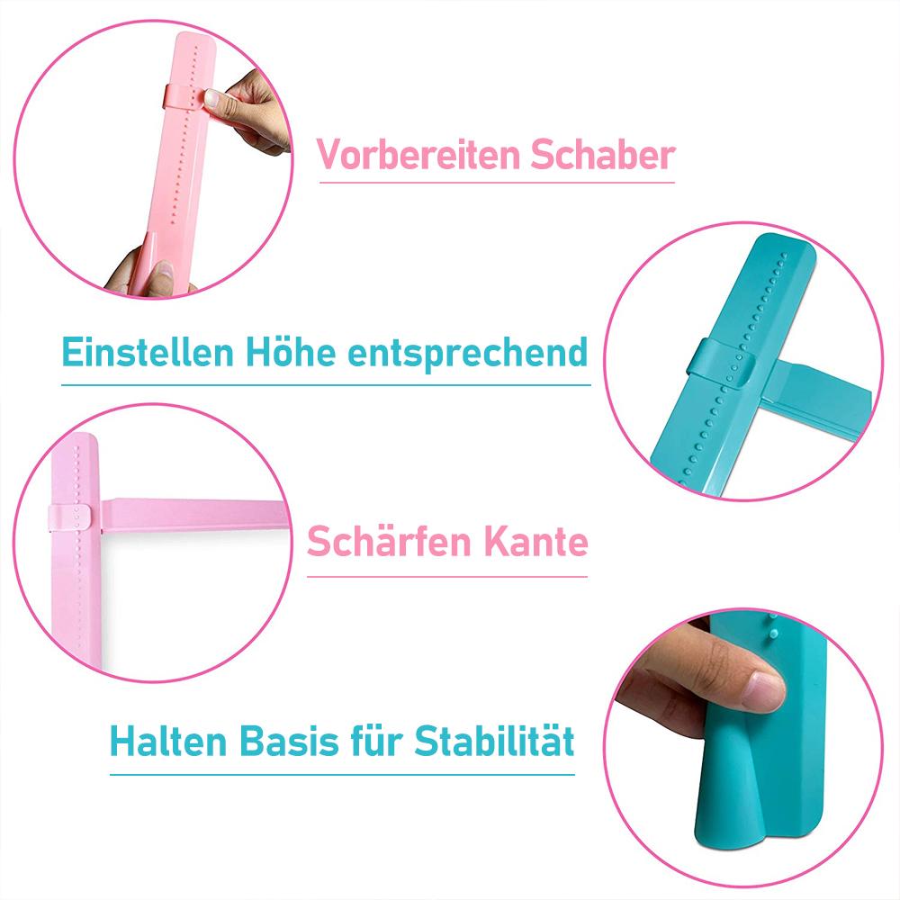 CakeCrafter - Adjustable Cake Scraper and Smoother