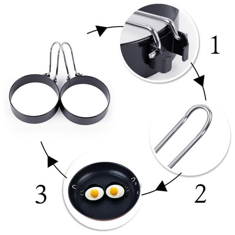 2+3 FREE | YolkRing - Omelette Ring with Non-Stick Coating Shape