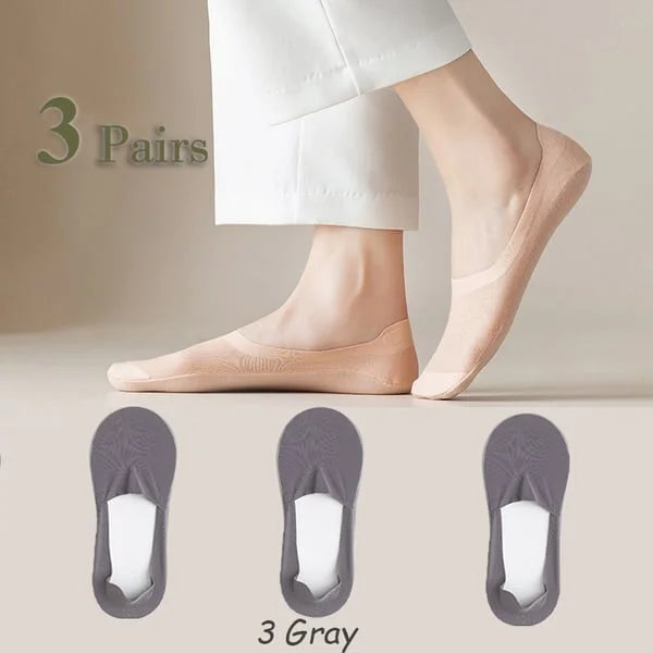 3+3 FREE | CoolSox - Non-slip and invisible socks [Last day of sale]