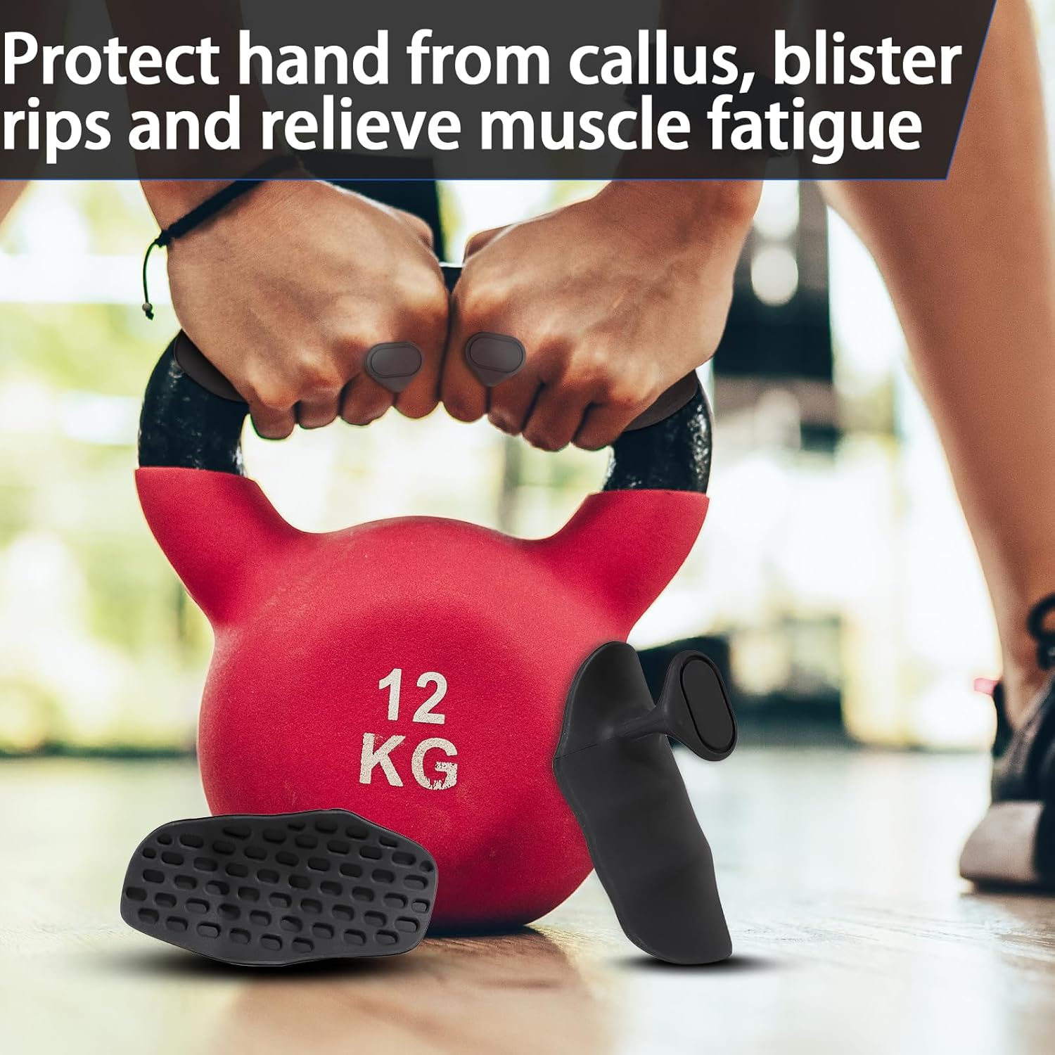 Antislip Workouthandgrepen voor Gewichtheffen en Fitness