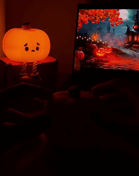 Gezellige Gebreide Mini Pompoen Decoratie