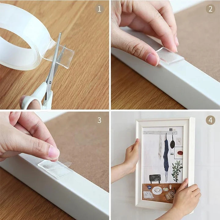 50% OFF | ClearBond™ - Transparent and waterproof double-sided tape [Last day of sale]