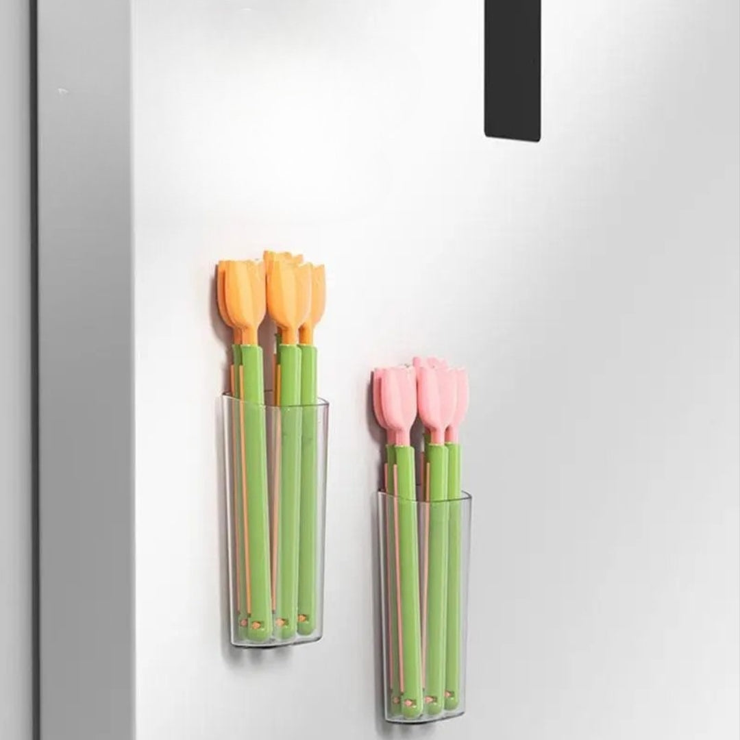 Elegante tulpen haarclip accessoire