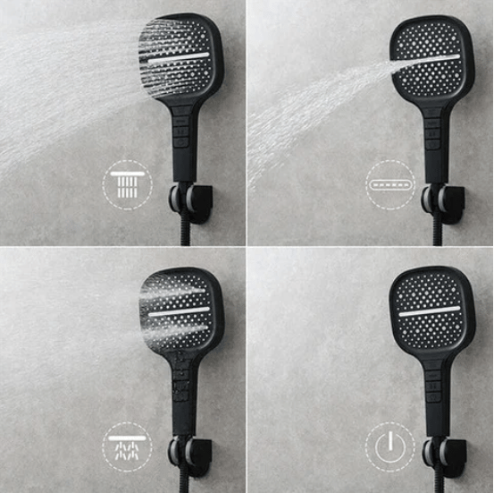 RelaxJet 8 – spa feeling at the touch of a button, right under the shower!