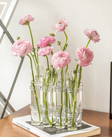 Elegante Scharnierende Keramische Bloemenvaas voor Interieurdecoratie