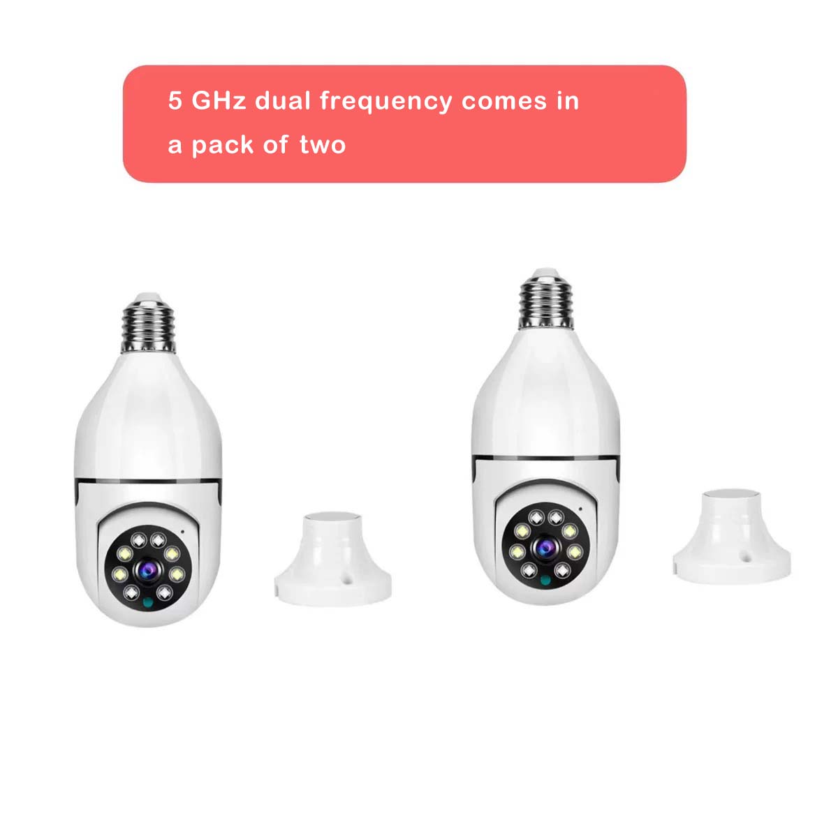 BrightGuard™ 360° Slimme Lampcamera met HD-kleurvideo