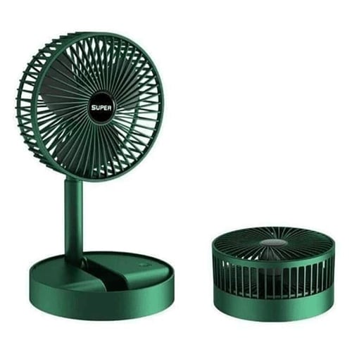 PowerBreeze - Telescopic, Rechargeable Folding Fan [Last Day Sale]
