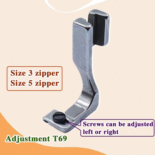 Buy 1+1 FREE | ZipFlex - Adjustable zipper foot sewing machine