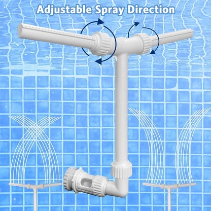 SunSpray - The luminous water arch for your summer dream