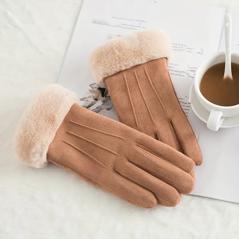 PlushPalm - Velvet Gloves with Thickening [Last Day Sale]