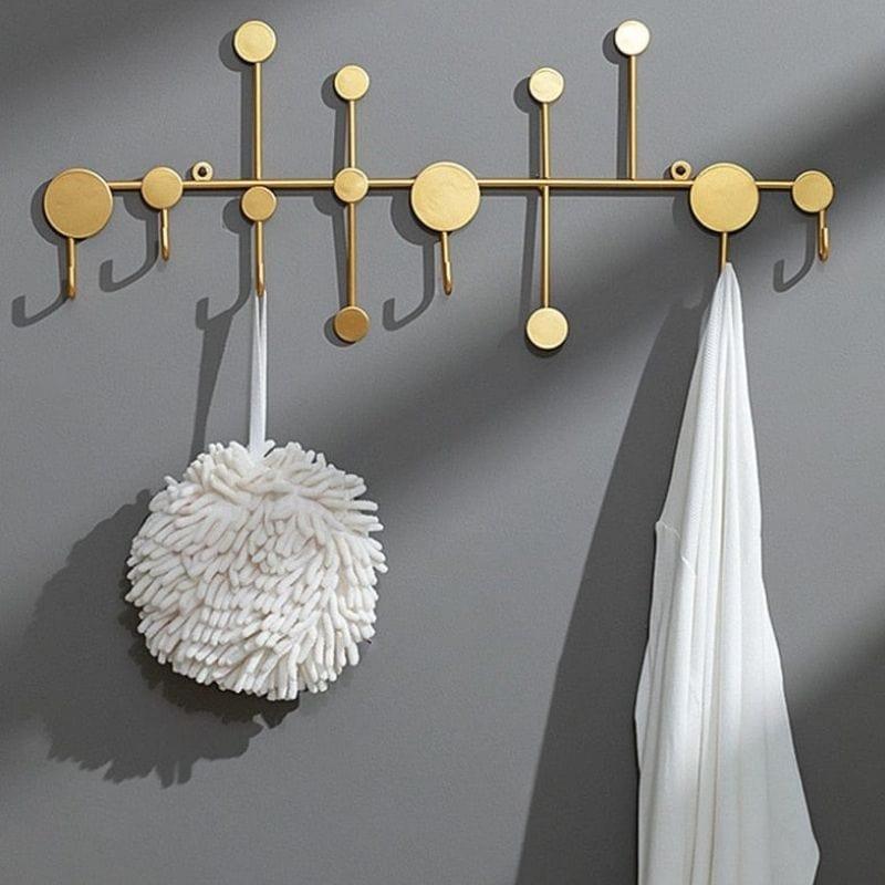 Minimalistische Moderne Wandhaken voor Stijlvolle Huisorganisatie