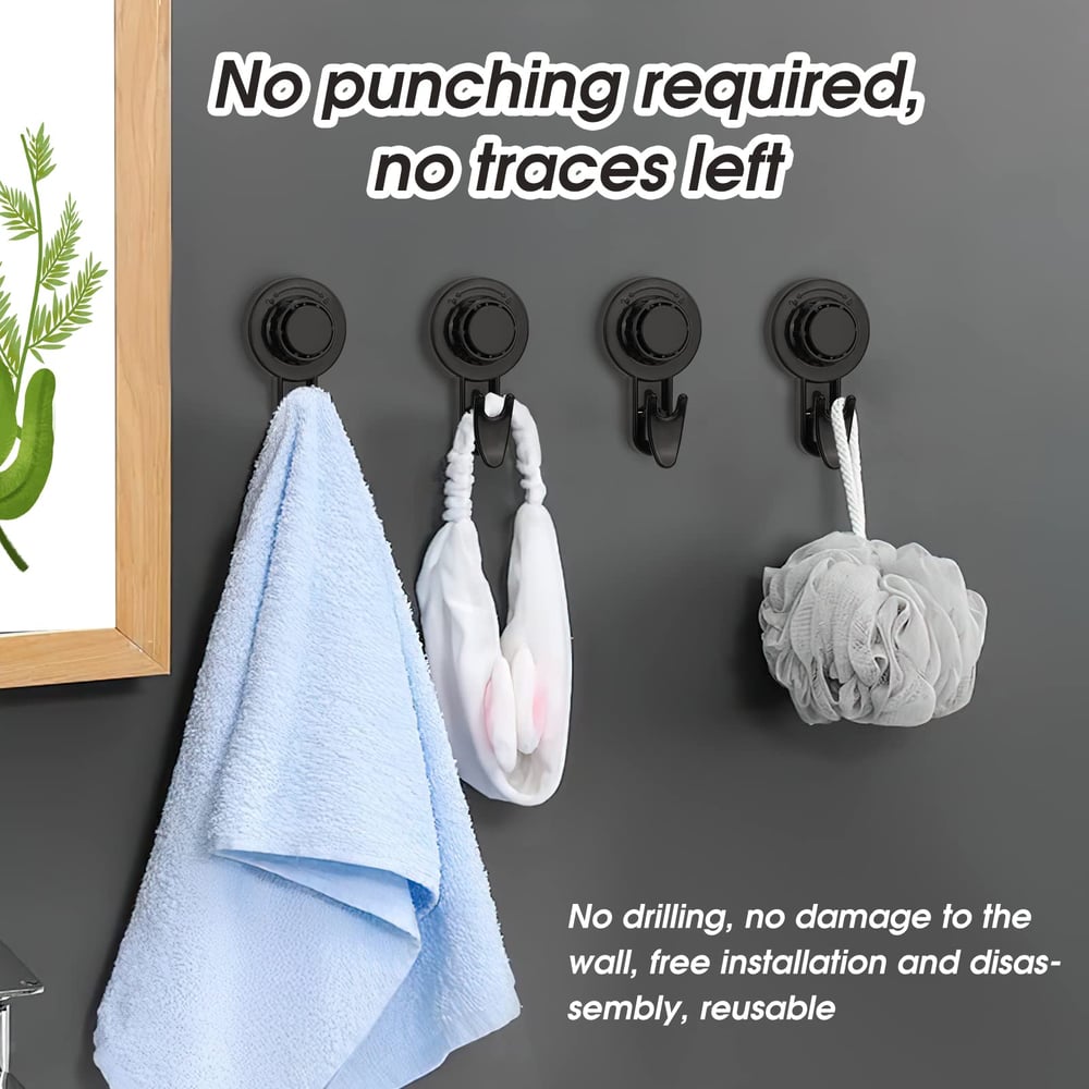 2+2 FREE | SuctionTwist - Clean up without drilling, hold without effort