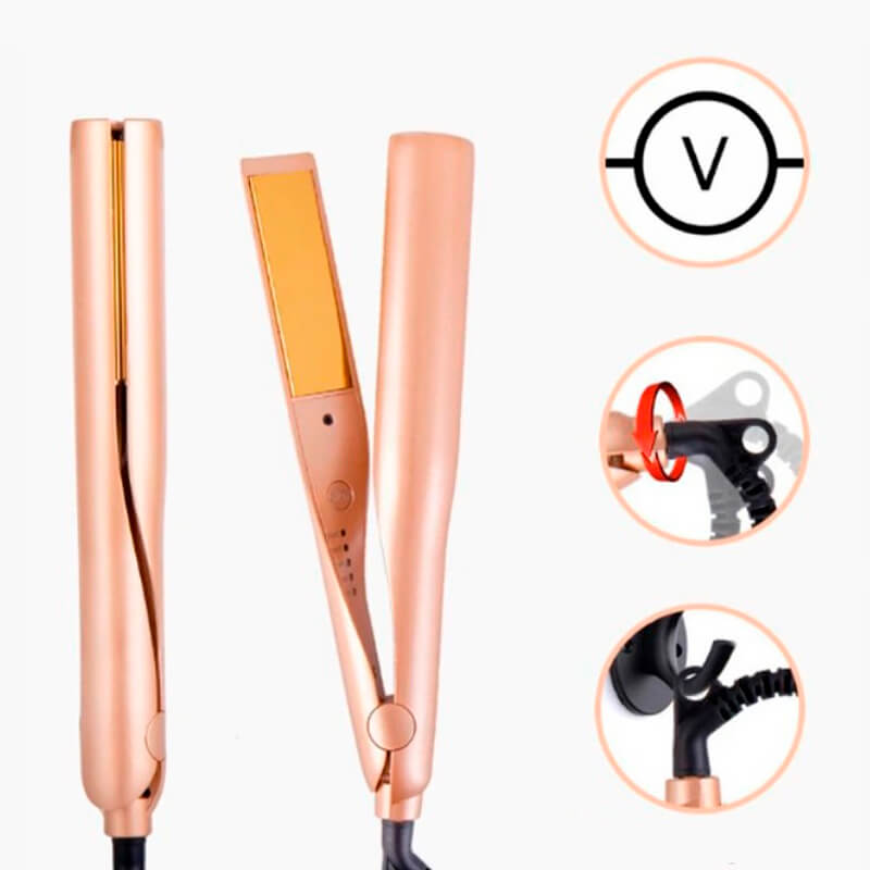 WaveLuxe Pro - One device. Smooth. Curly. Perfectly styled.