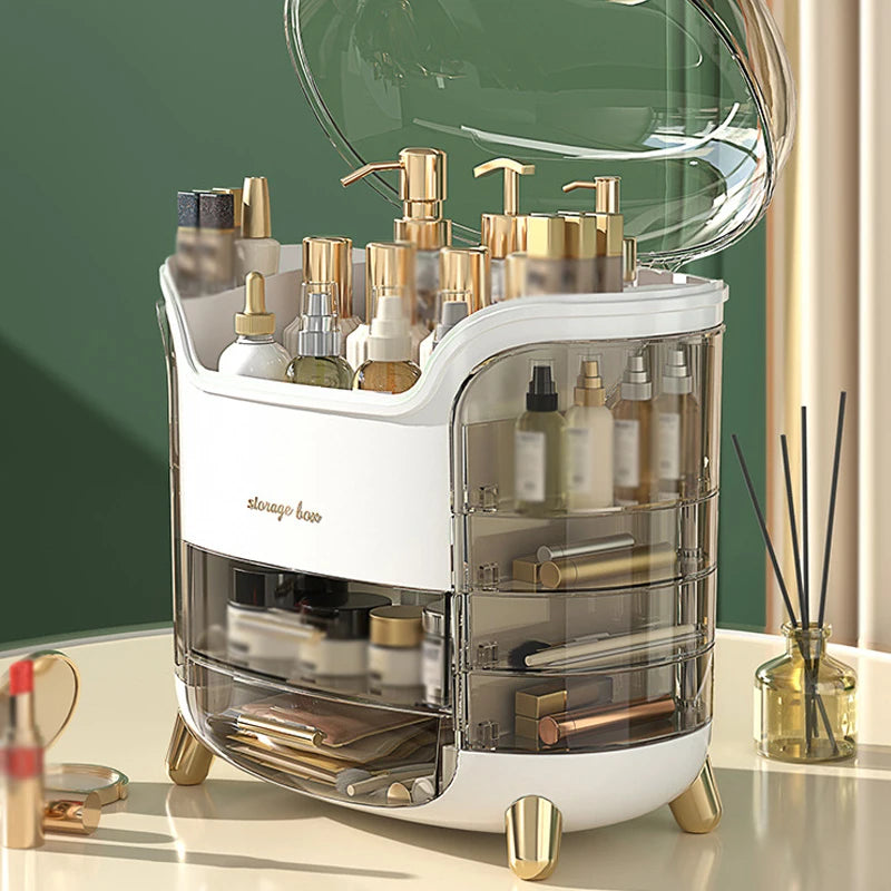 GlamEase™ Transparante Cosmetica Organizerdoos