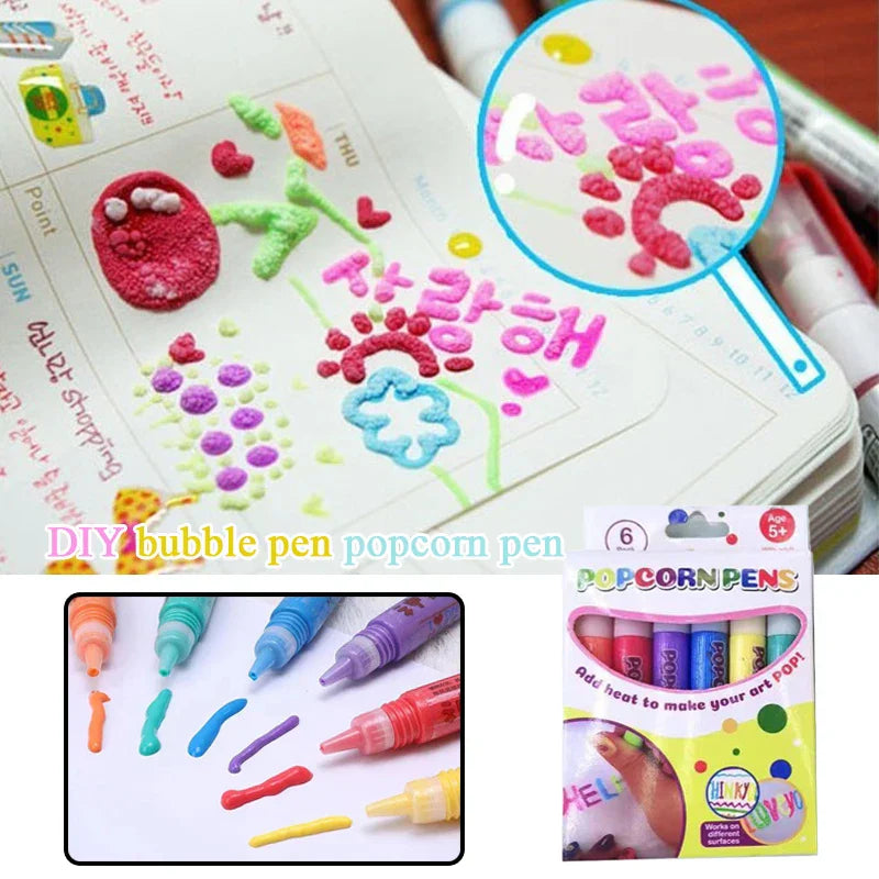 Buy 1+1 FREE | PuffyArt - 3D Puffy Paint Pens [Last-day sale]