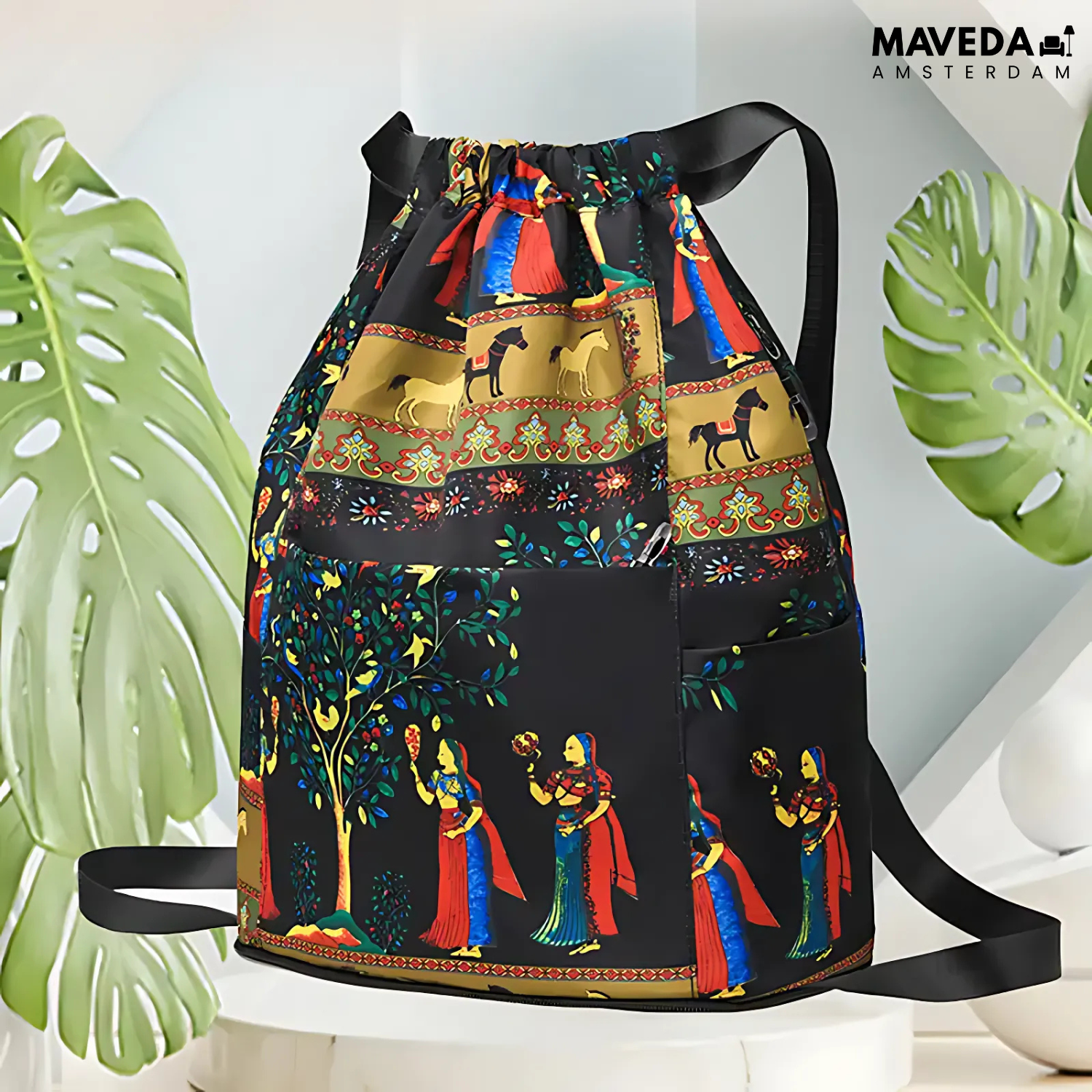 PackLite - Foldable travel backpack with wet/dry separation