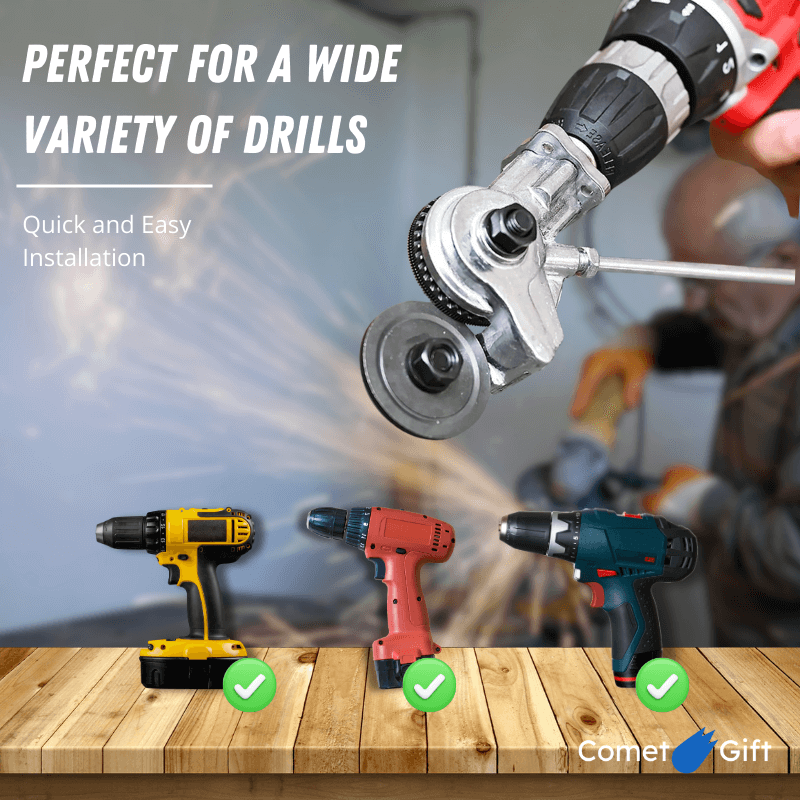 DrillBlade - Metal Cutting Adapter for Drill Machine [Last Day Sale] 