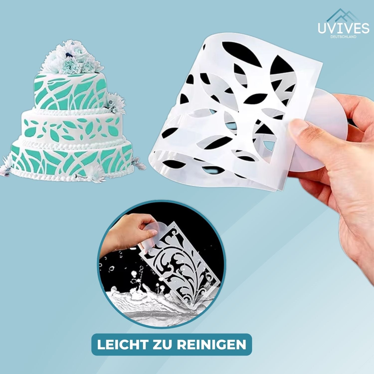 DecoLace™ - DIY Lace Cake Decorating Mold