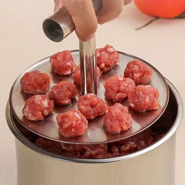 BallMaster - Stainless steel meatball mold for perfect balls