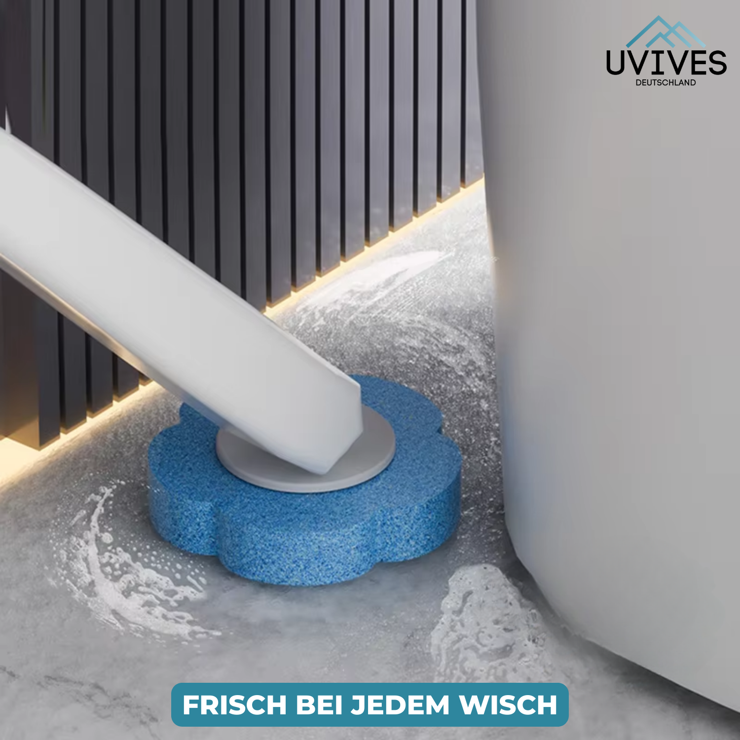 CleanGrip™ - Hygienically clean toilet without scrubbing