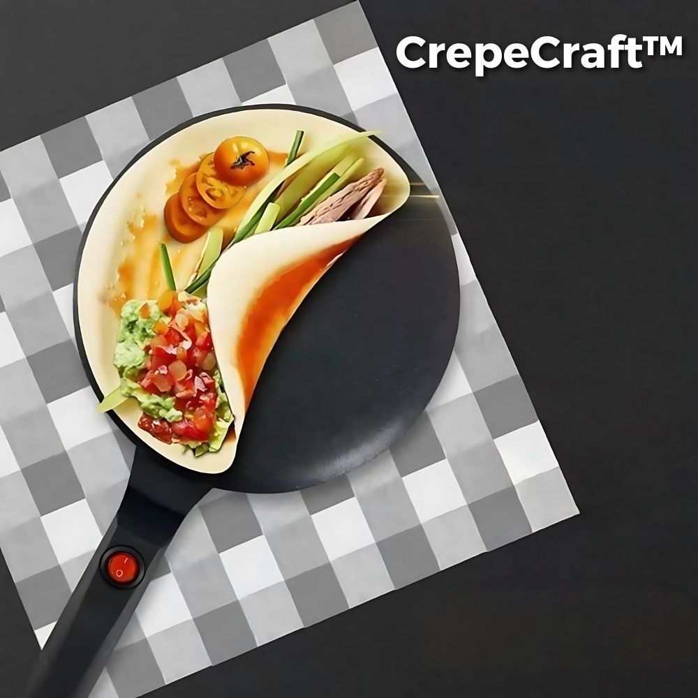 CrepeCraft™ - Electric Crepe Maker [Last Day Sale]