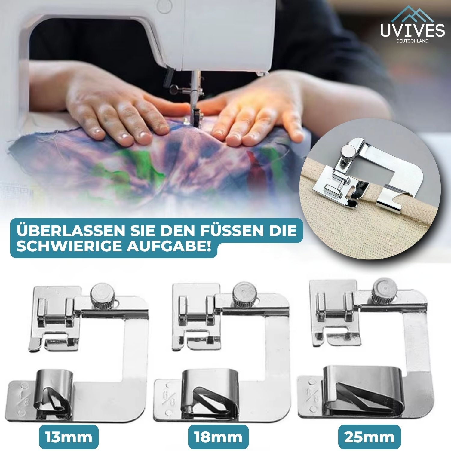 Buy 2 for FREE | SewFit™ sewing machine feet