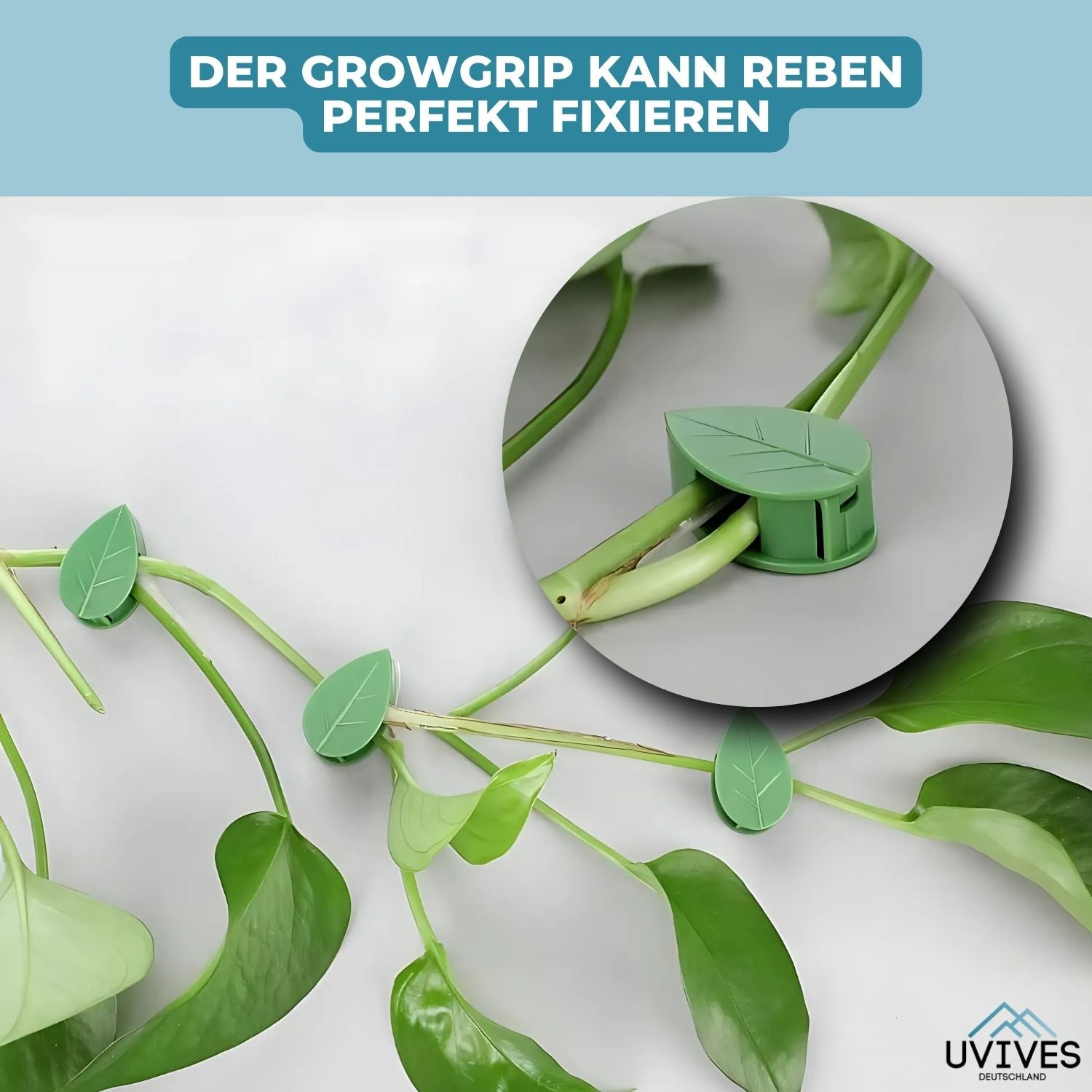 10+10 FREE | GrowGrip™ - plant support clips