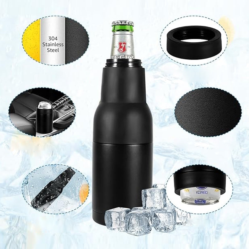 ChillNChug - Beer Bottle and Can Cooler with Beer Opener [Last Day Sale] 