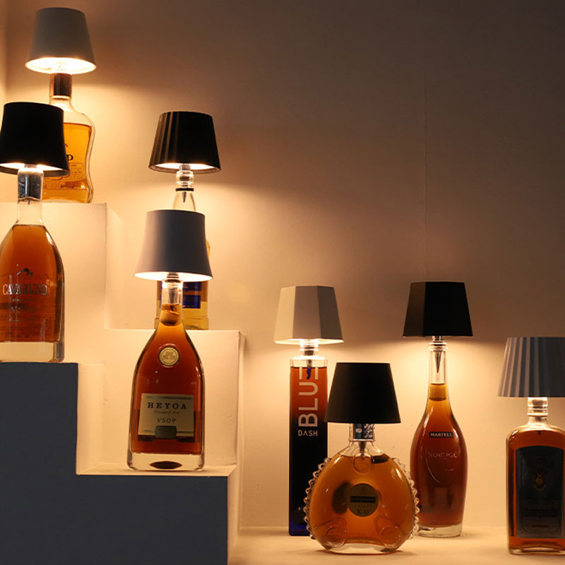 AuraFlask - LED recessed lamp Creative bottle lamp, multi-colored switchable [Last day sale]
