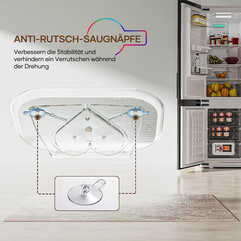 SpinSmart - The rotating refrigerator organizer