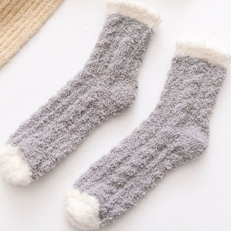 5+5 FREE | FleeceFeet - Warm socks [Last day sale] 