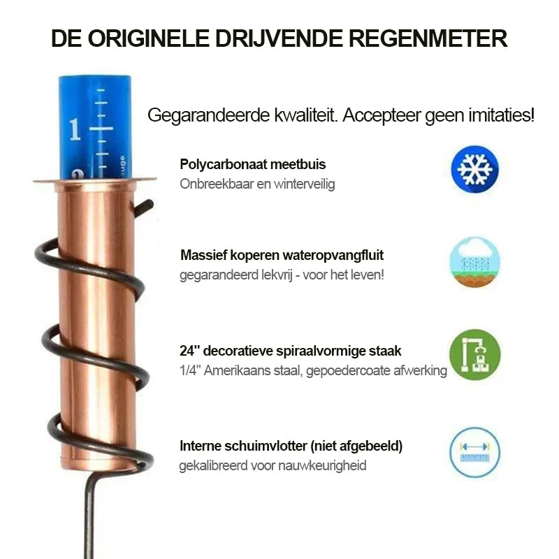 TrueDrop - Pear Rain Gauge [Last Day Sale]
