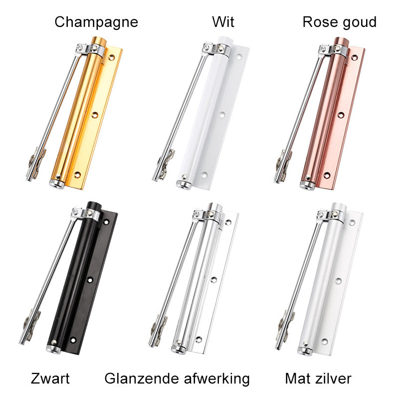 AutoLock™ - Automatic self-closing door hinge