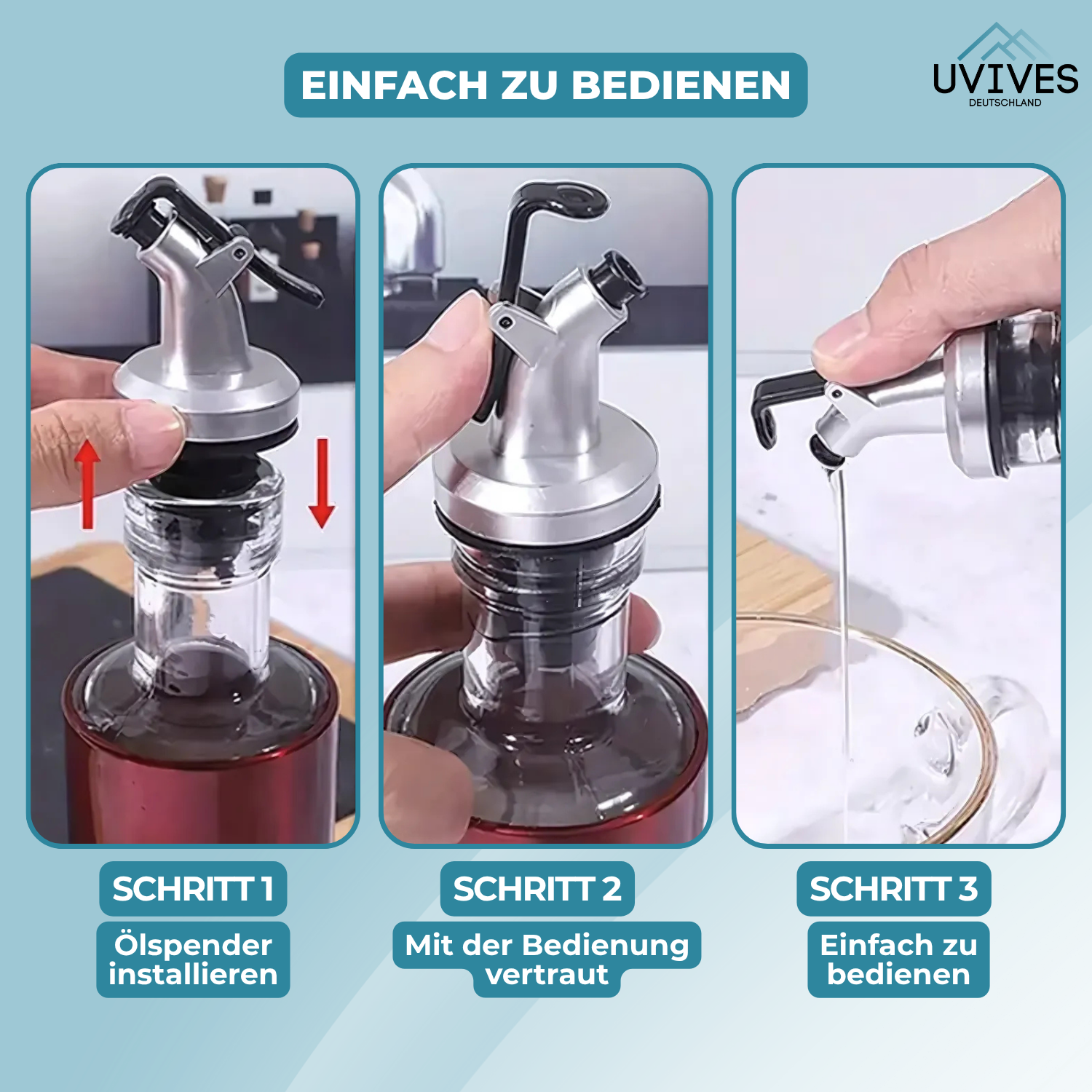 2+2 FREE | PourMate - Drip-free pouring at the touch of a button