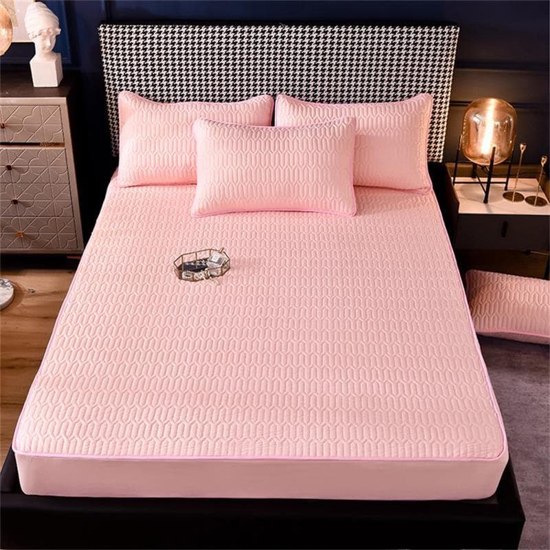 SilkyBreathe - Latest breathable silky-soft mattress cover [Last day sale] 