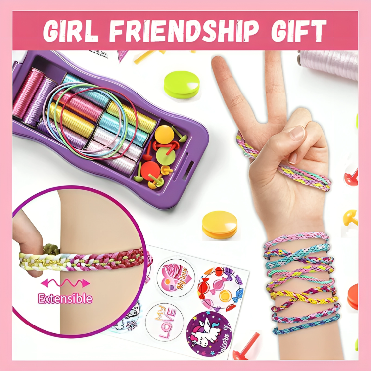 50% OFF | LoopCrafter - DIY Bracelet Braiding Kit