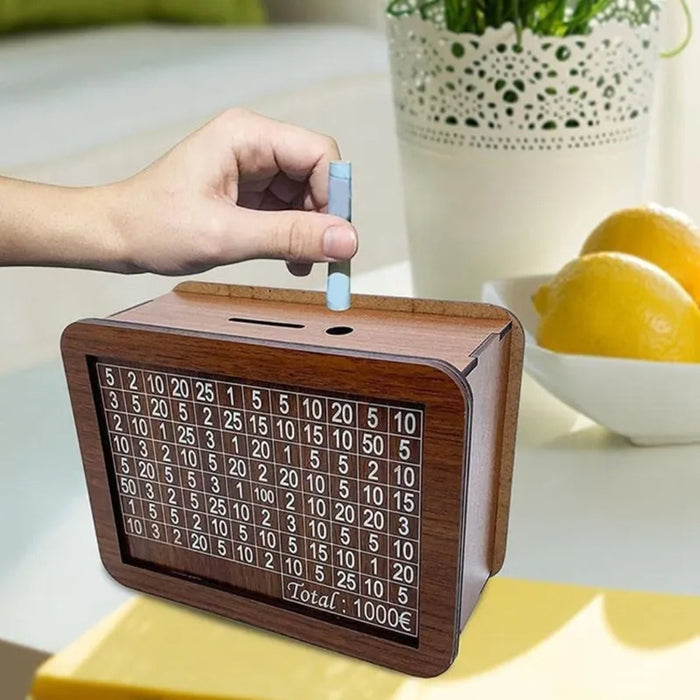 WealthBox™ - Wooden Money Box [Last Day Sale]
