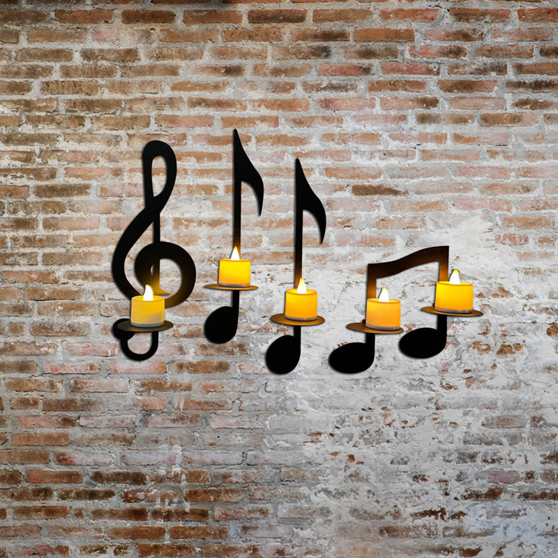 50% OFF | CandleSonata - Musical Note Candle Holder [Last Day Sale]