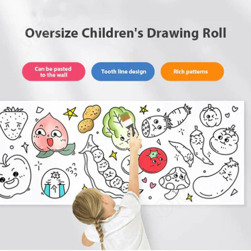 Buy One Get One Free | LittlePainter - Creative Paint Roller for Kids' Fun [Last Day Sale]