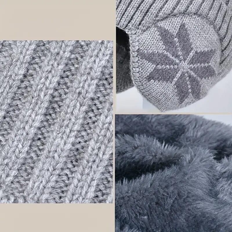 CozyCover - Winter Beanie Hat Scarf Sets Warm Knitted Hat [Last Day Sale]