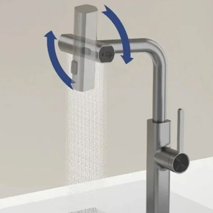 AquaGlide™ - splash-free rinsing &amp; water-saving!
