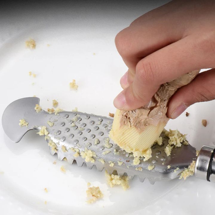 SilverScale - Stainless steel fish grater