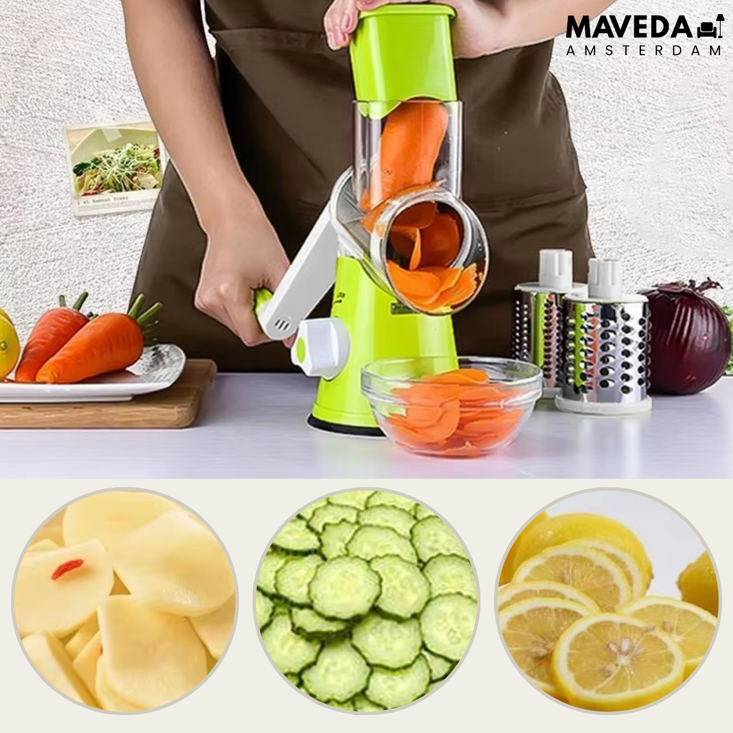 SliceCraft™ - effortless grating, slicing &amp; dicing