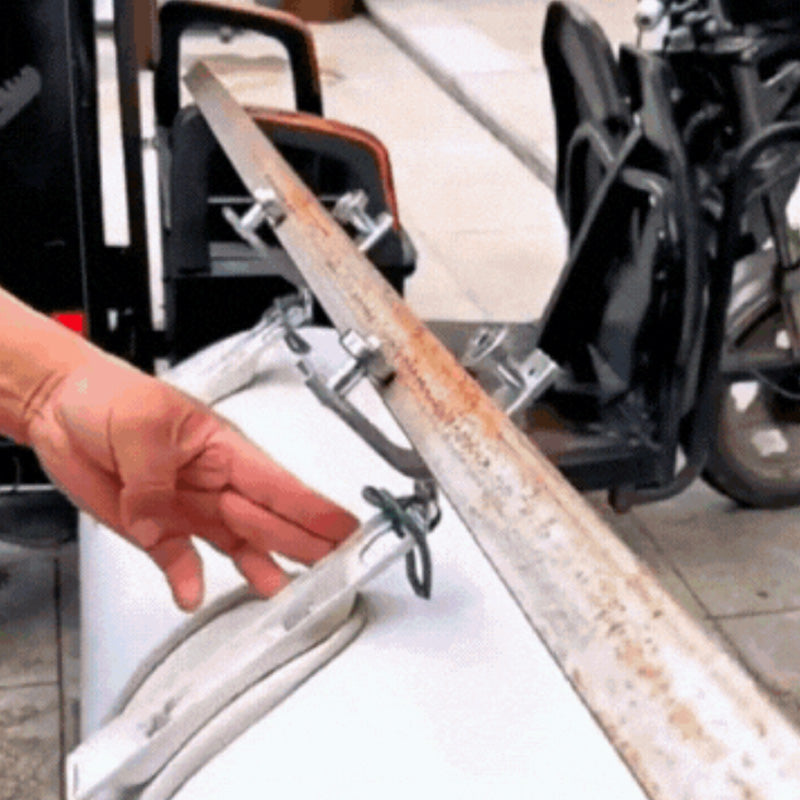 Buy 1+1 FREE | LiftPro - Angle Iron Rail Suspension Pulley [Last Day Sale] 