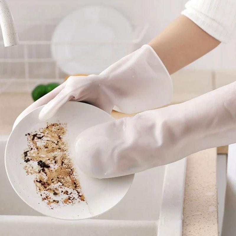 DishwashingGloves - Reusable Silicone Dishwashing Gloves (1 set) [Last day sale] 