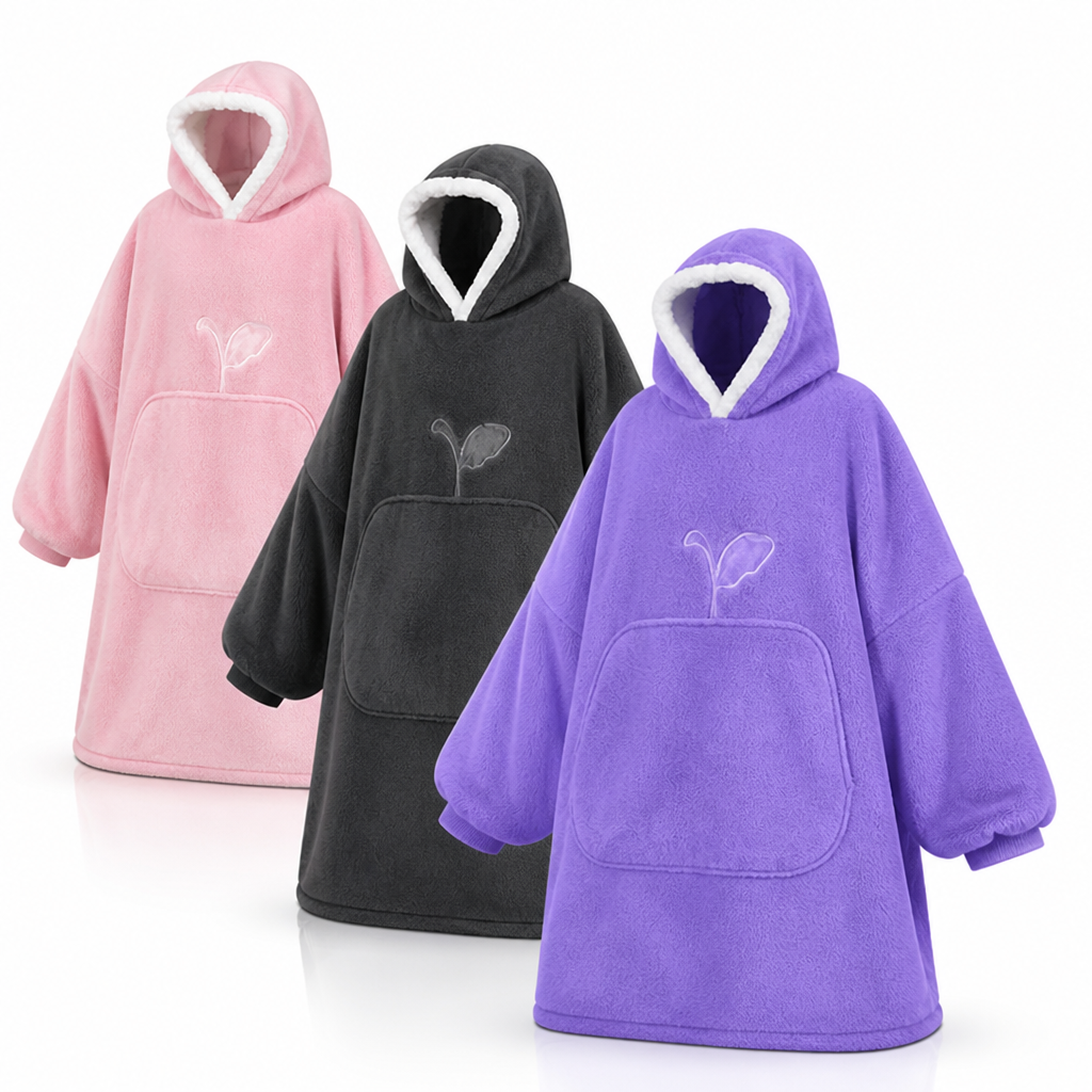 Zachte hoodie met capuchon voor ontspannen dagen