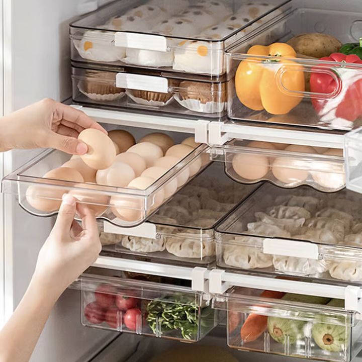 CoolSpace - Space-saving refrigerator drawer arrangement