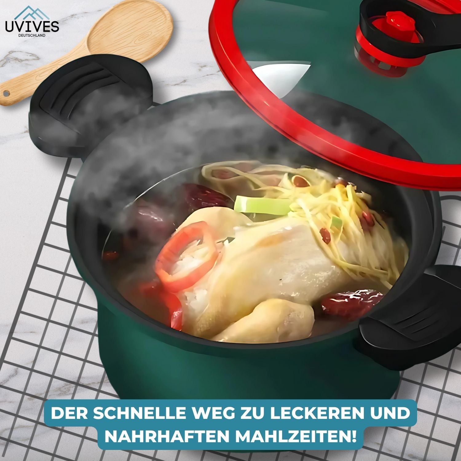 SpeedPot™ - Innovative micro pressure cooker