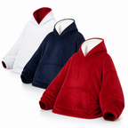 Warme dekenhoodie met comfortabele capuchon
