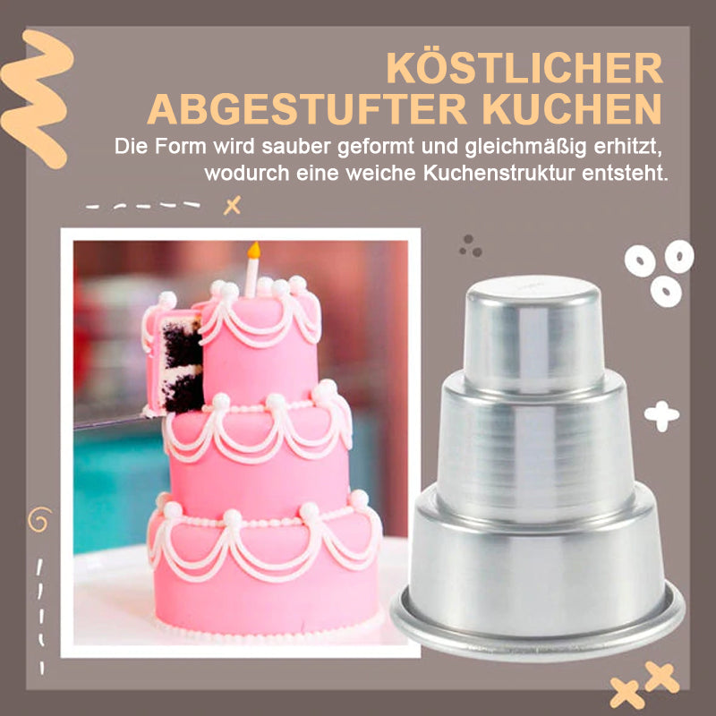 TierTins - Mini Layered Cake Tin [Last Day Sale] 